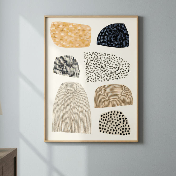 Seven Forms by Silvia Visscher wall - art - picture - poster