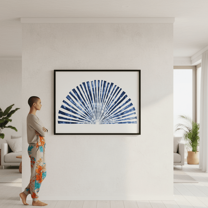 Shibori Burst by Deer Muskeeter wall - art - picture - poster