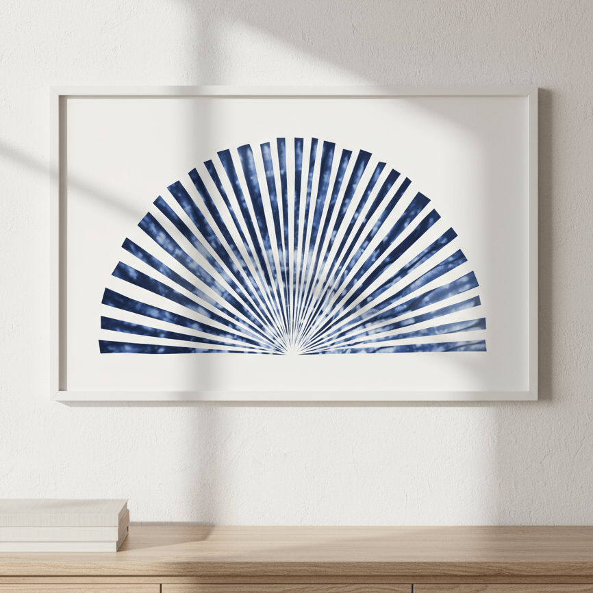 Shibori Burst by Deer Muskeeter wall - art - picture - poster