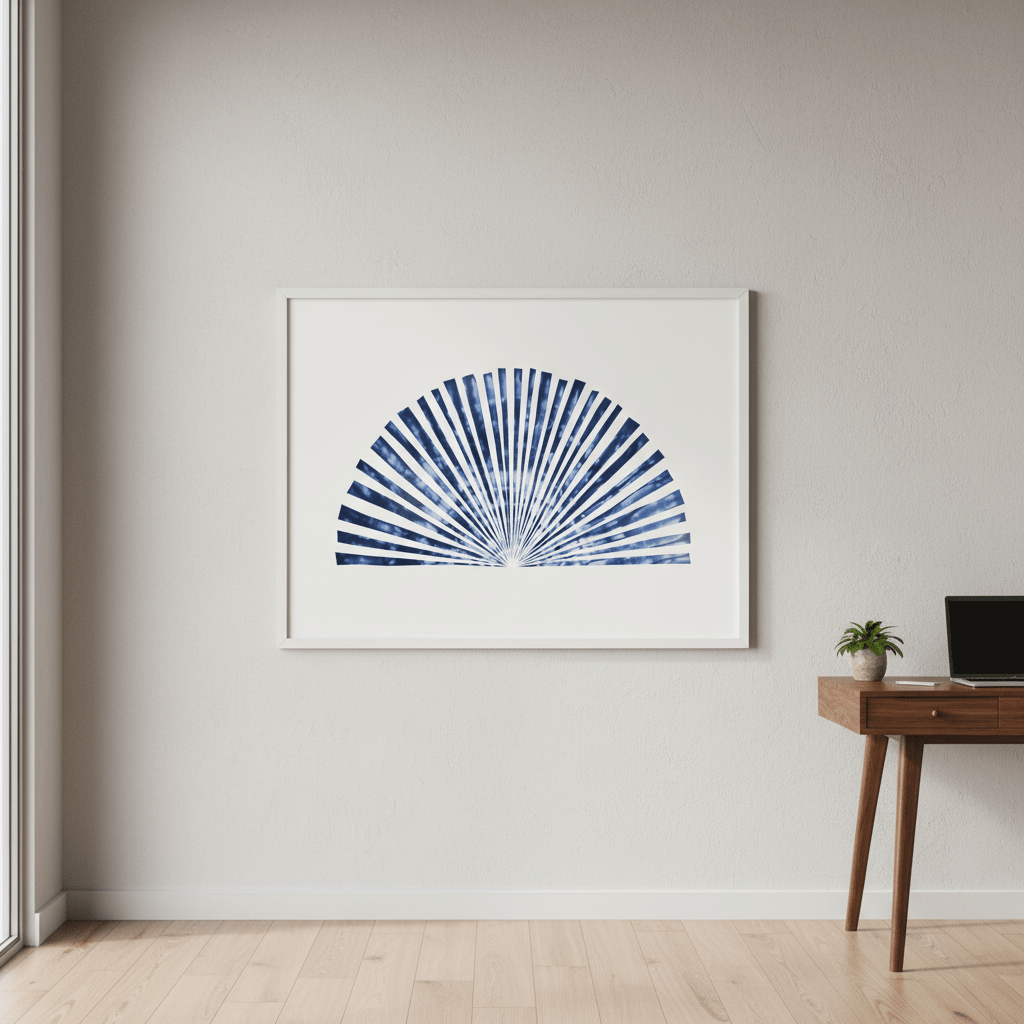 Shibori Burst by Deer Muskeeter wall - art - picture - poster