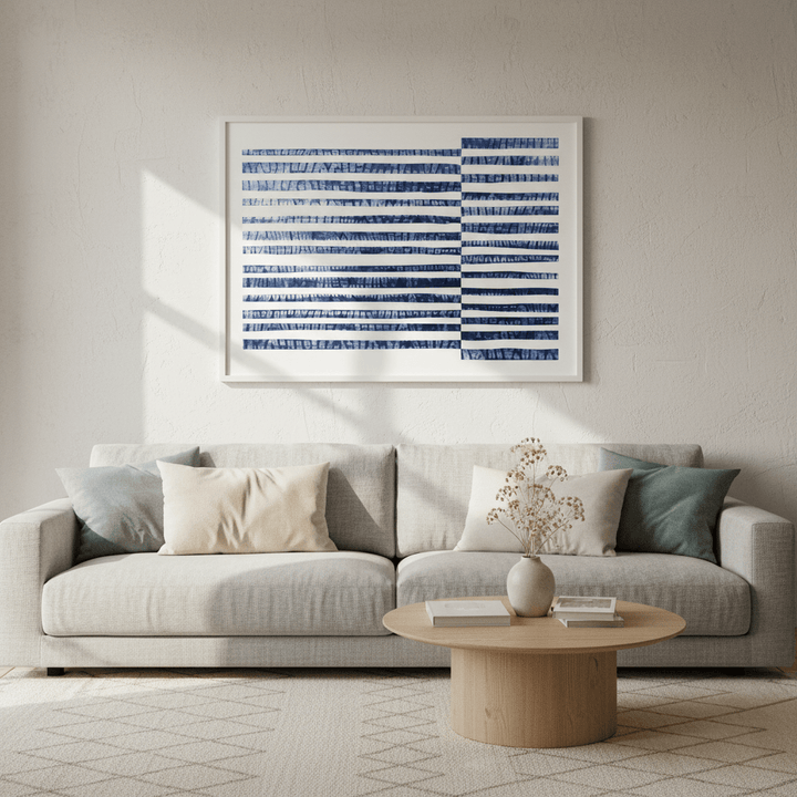 Shibori Stripes by Deer Muskeeter wall - art - picture - poster