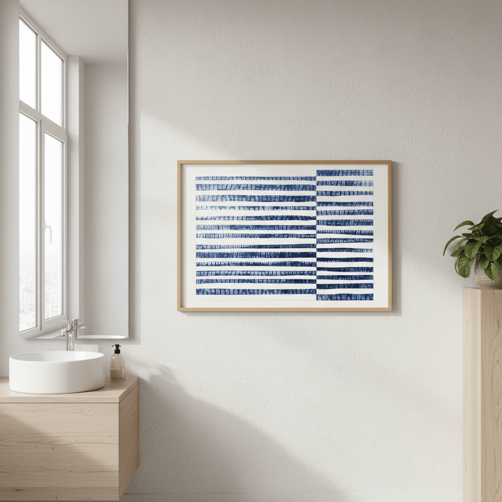 Shibori Stripes by Deer Muskeeter wall - art - picture - poster