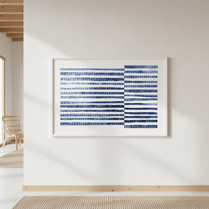 Shibori Stripes by Deer Muskeeter wall - art - picture - poster