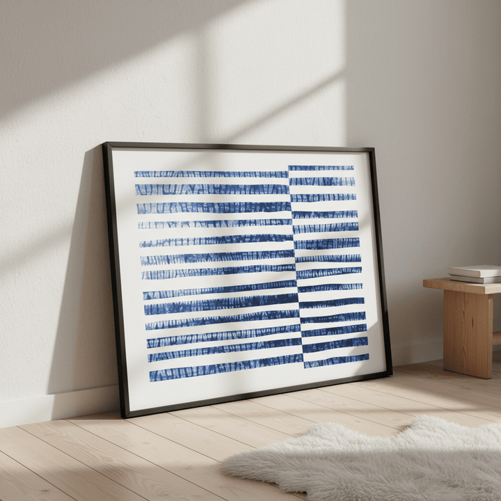 Shibori Stripes by Deer Muskeeter wall - art - picture - poster