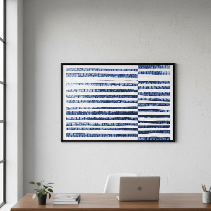 Shibori Stripes by Deer Muskeeter wall - art - picture - poster