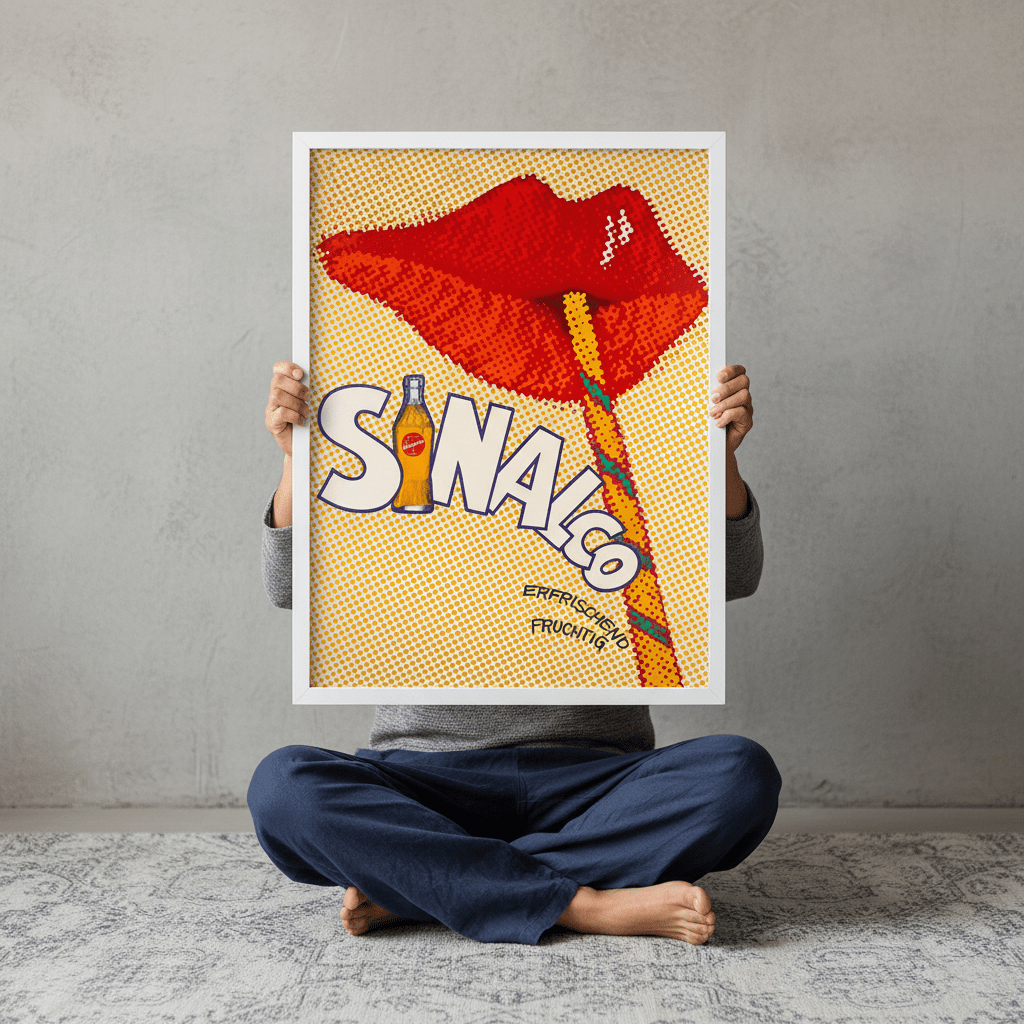 Sinalco Vintage Advertisement Poster Wall Art wall - art - picture - poster