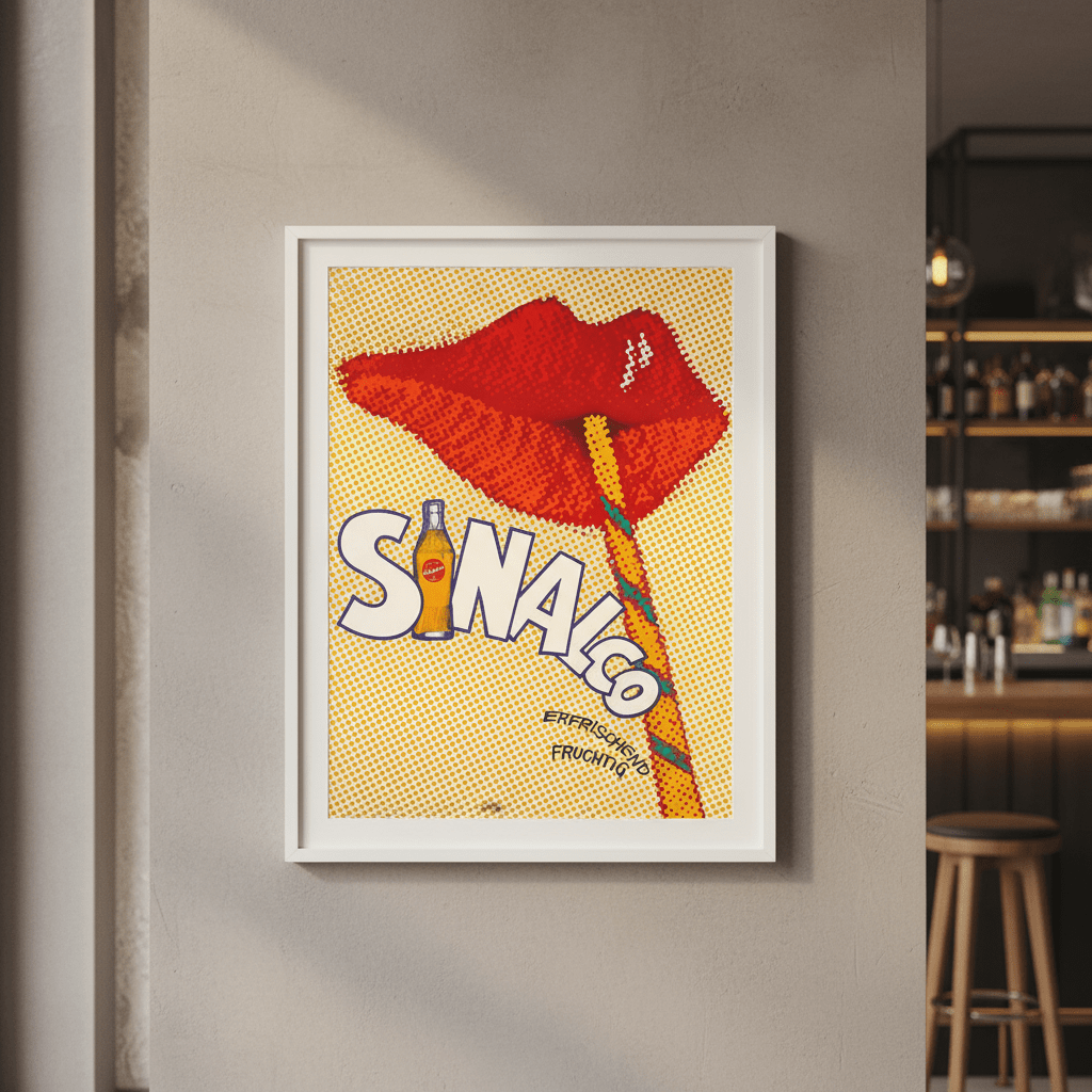 Sinalco Vintage Advertisement Poster Wall Art wall - art - picture - poster