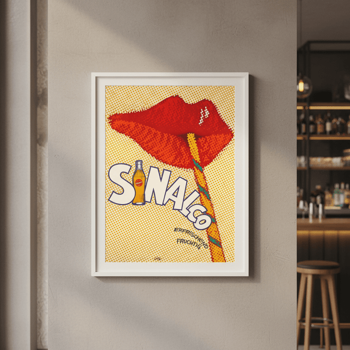 Sinalco Vintage Advertisement Poster Wall Art wall - art - picture - poster