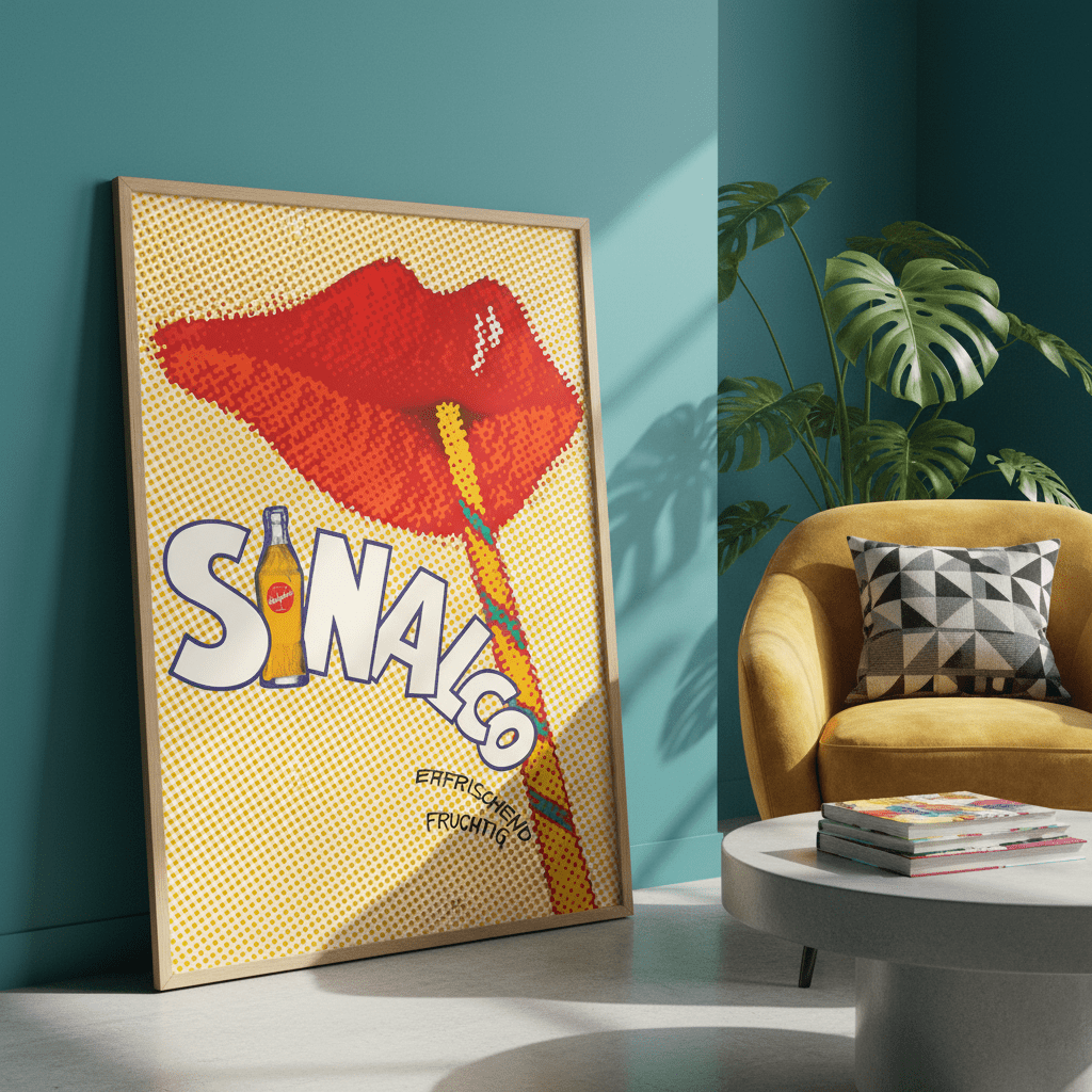 Sinalco Vintage Advertisement Poster Wall Art wall - art - picture - poster