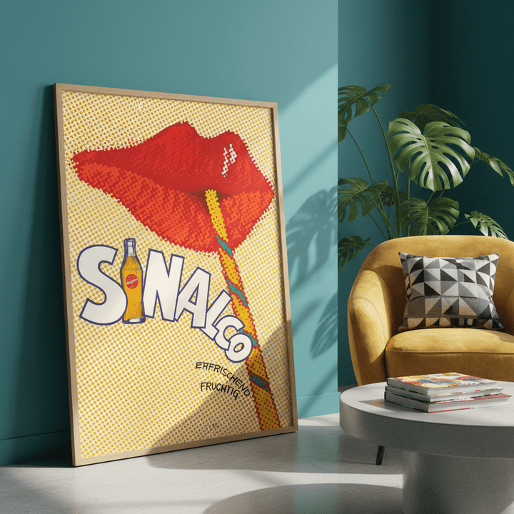Sinalco Vintage Advertisement Poster Wall Art wall - art - picture - poster