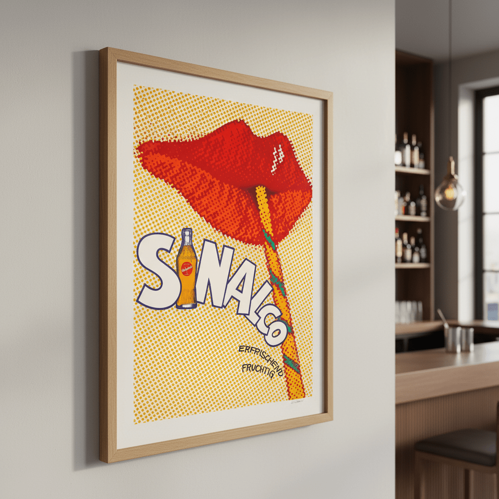 Sinalco Vintage Advertisement Poster Wall Art wall - art - picture - poster