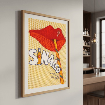 Sinalco Vintage Advertisement Poster Wall Art wall - art - picture - poster