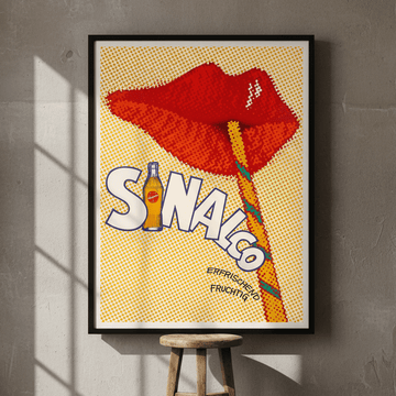 Sinalco Vintage Advertisement Poster Wall Art wall - art - picture - poster
