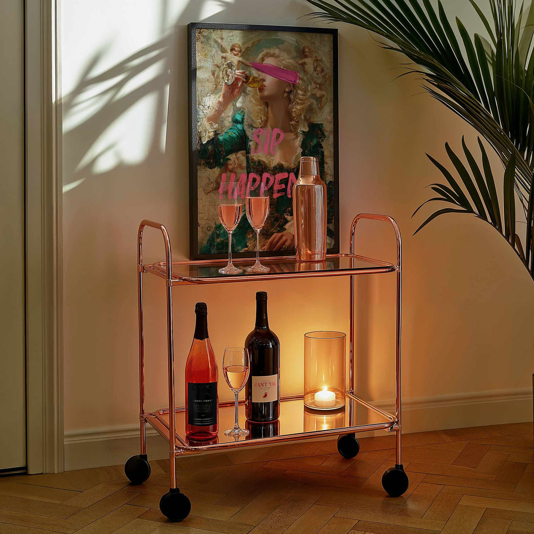 Sip Happens Renaissance Art Print wall - art - picture - poster