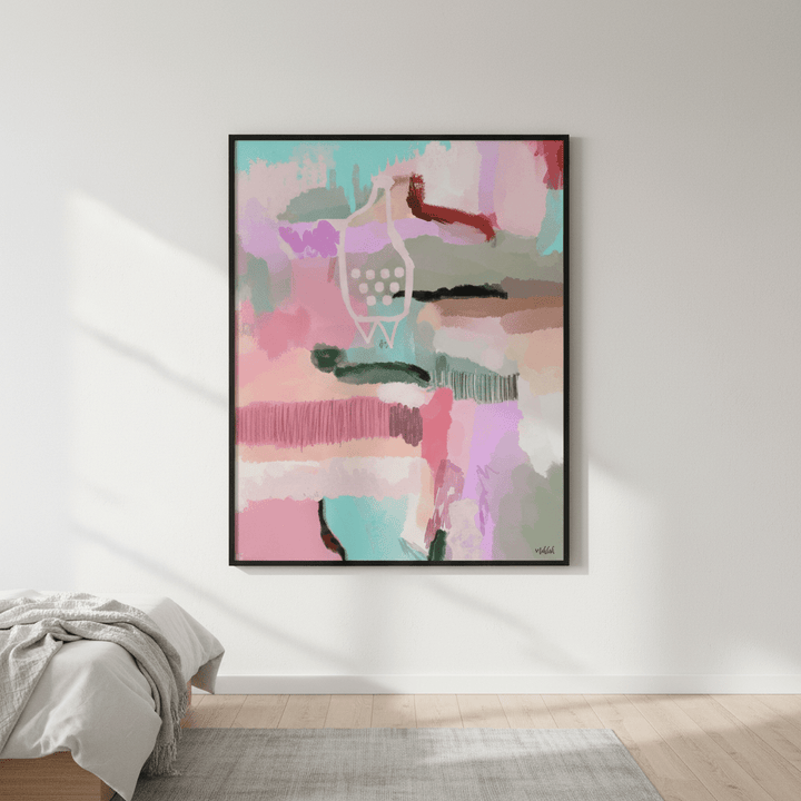 Sirens Pinky Vase by Inkheart Designs wall - art - picture - poster