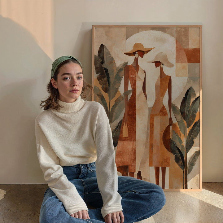 Sisters of the Sun Wall Art Print wall - art - picture - poster