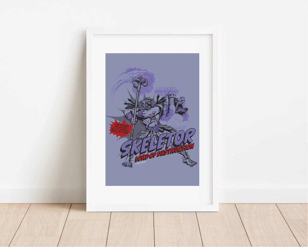 Skeletor Lord of Destruction Masters of the Universe Comic Print wall - art - picture - poster