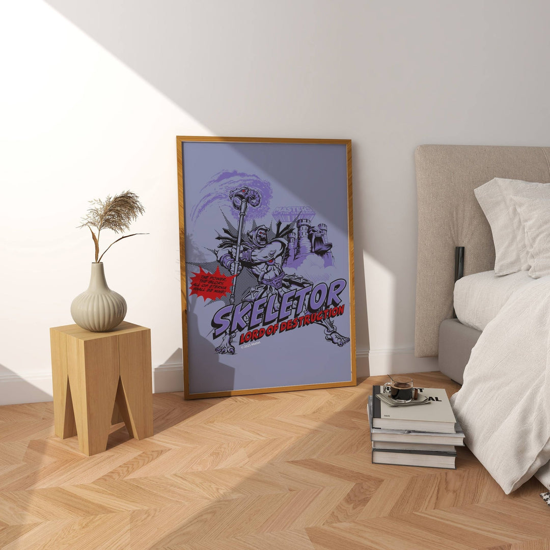 Skeletor Lord of Destruction Masters of the Universe Comic Print wall - art - picture - poster