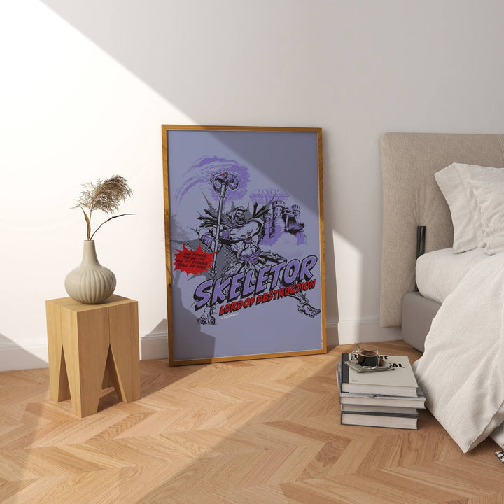 Skeletor Lord of Destruction Masters of the Universe Comic Print wall - art - picture - poster