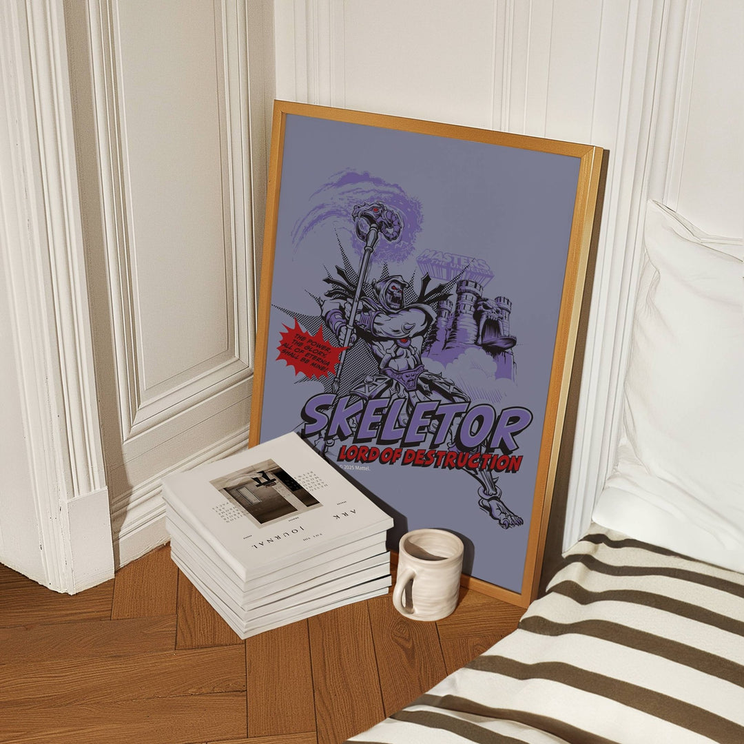Skeletor Lord of Destruction Masters of the Universe Comic Print wall - art - picture - poster