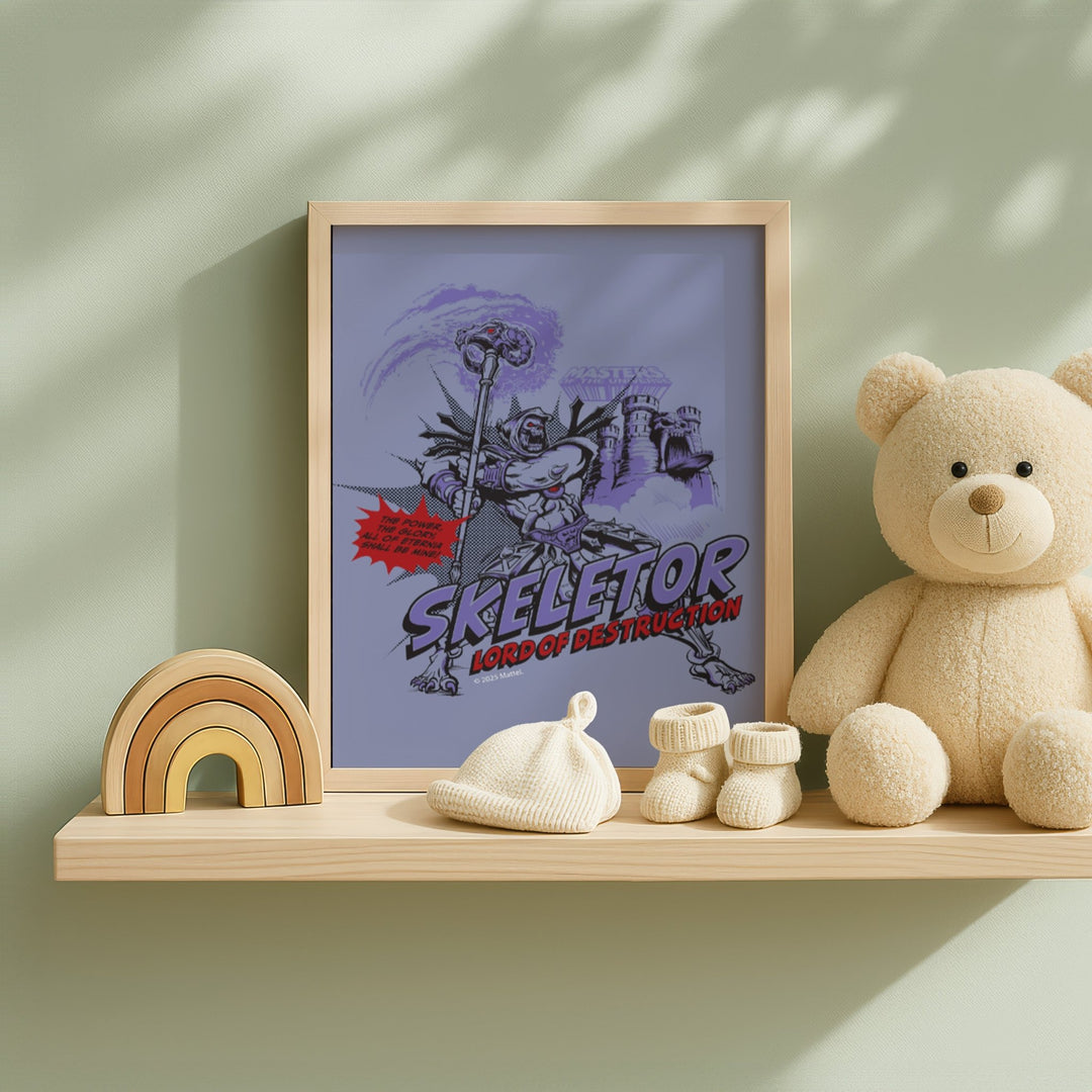 Skeletor Lord of Destruction Masters of the Universe Comic Print wall - art - picture - poster