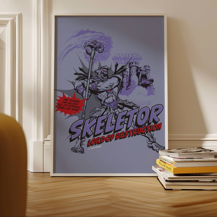 Skeletor Lord of Destruction Masters of the Universe Comic Print wall - art - picture - poster