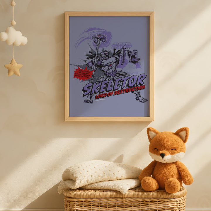 Skeletor Lord of Destruction Masters of the Universe Comic Print wall - art - picture - poster