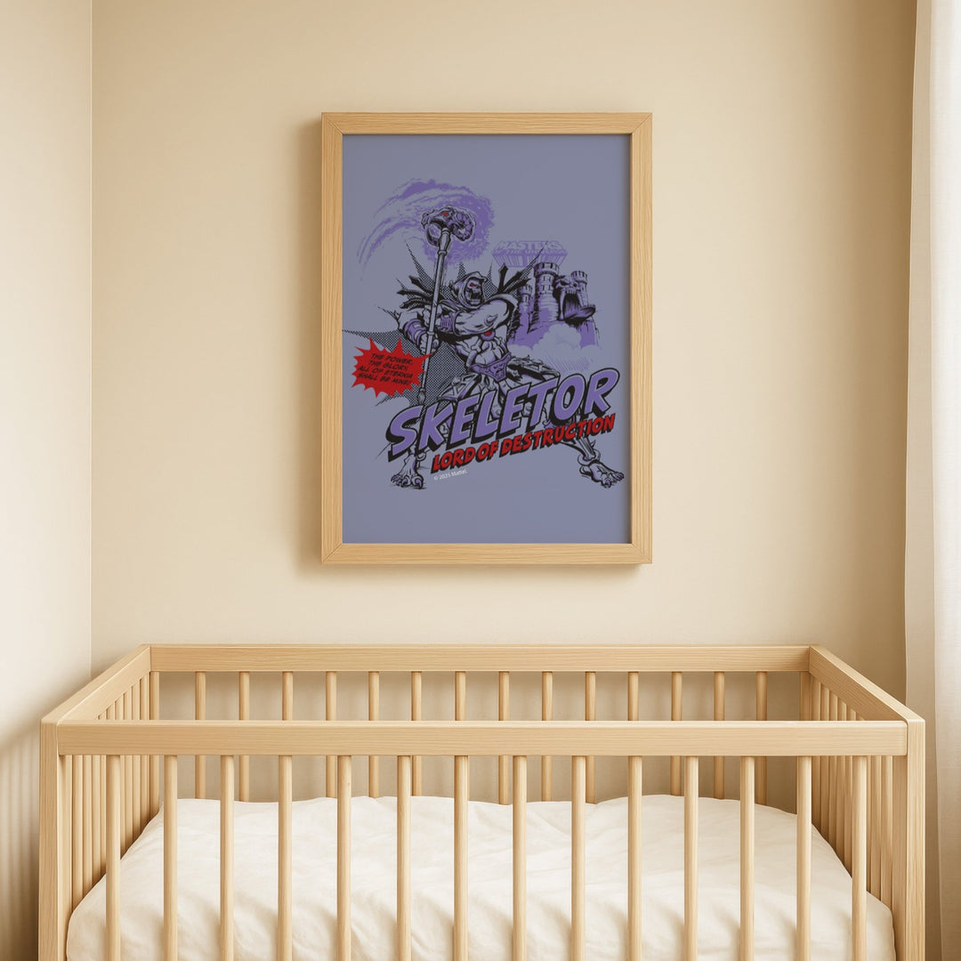 Skeletor Lord of Destruction Masters of the Universe Comic Print wall - art - picture - poster