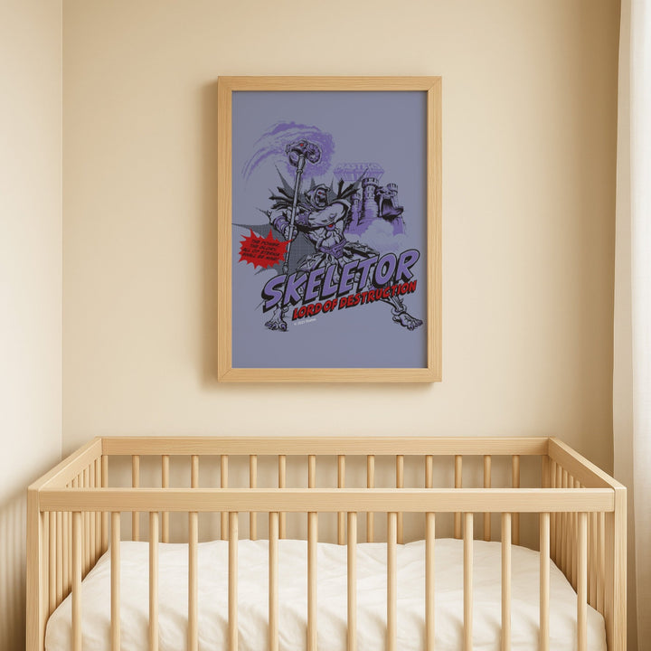 Skeletor Lord of Destruction Masters of the Universe Comic Print wall - art - picture - poster