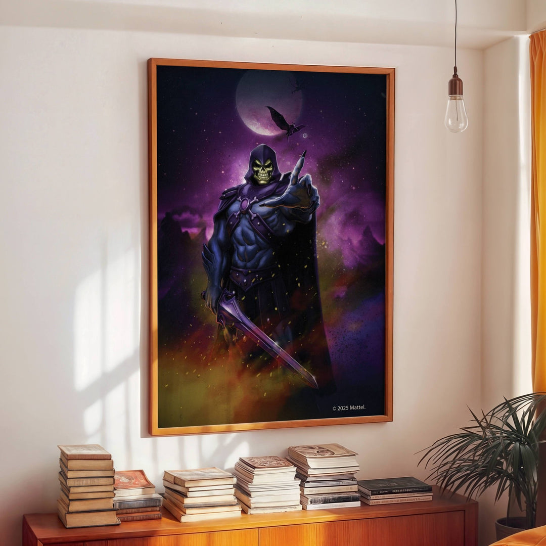 Skeletor Masters of the Universe Cartoon Sketch Print wall - art - picture - poster