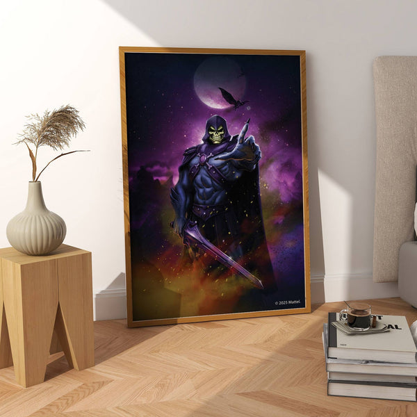 Skeletor Masters of the Universe Cartoon Sketch Print