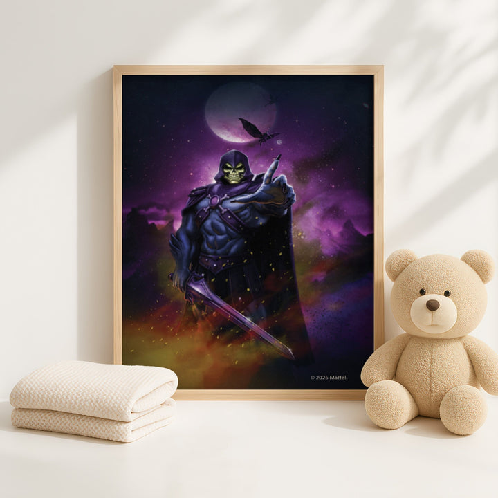 Skeletor Masters of the Universe Cartoon Sketch Print wall - art - picture - poster