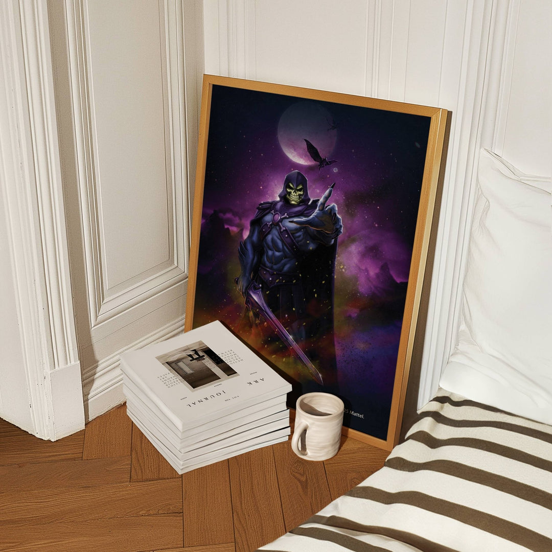 Skeletor Masters of the Universe Cartoon Sketch Print wall - art - picture - poster