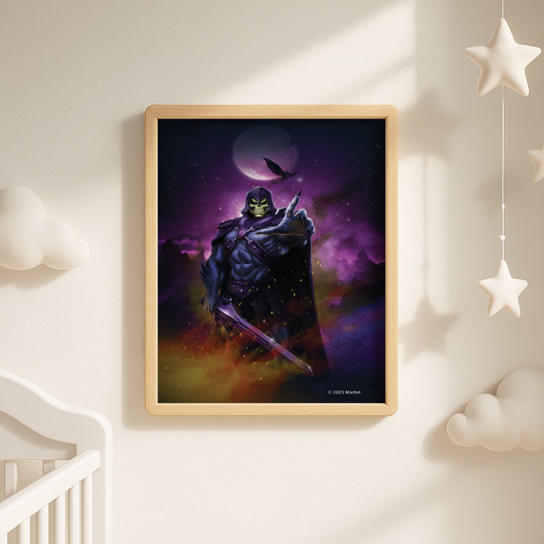 Skeletor Masters of the Universe Cartoon Sketch Print wall - art - picture - poster