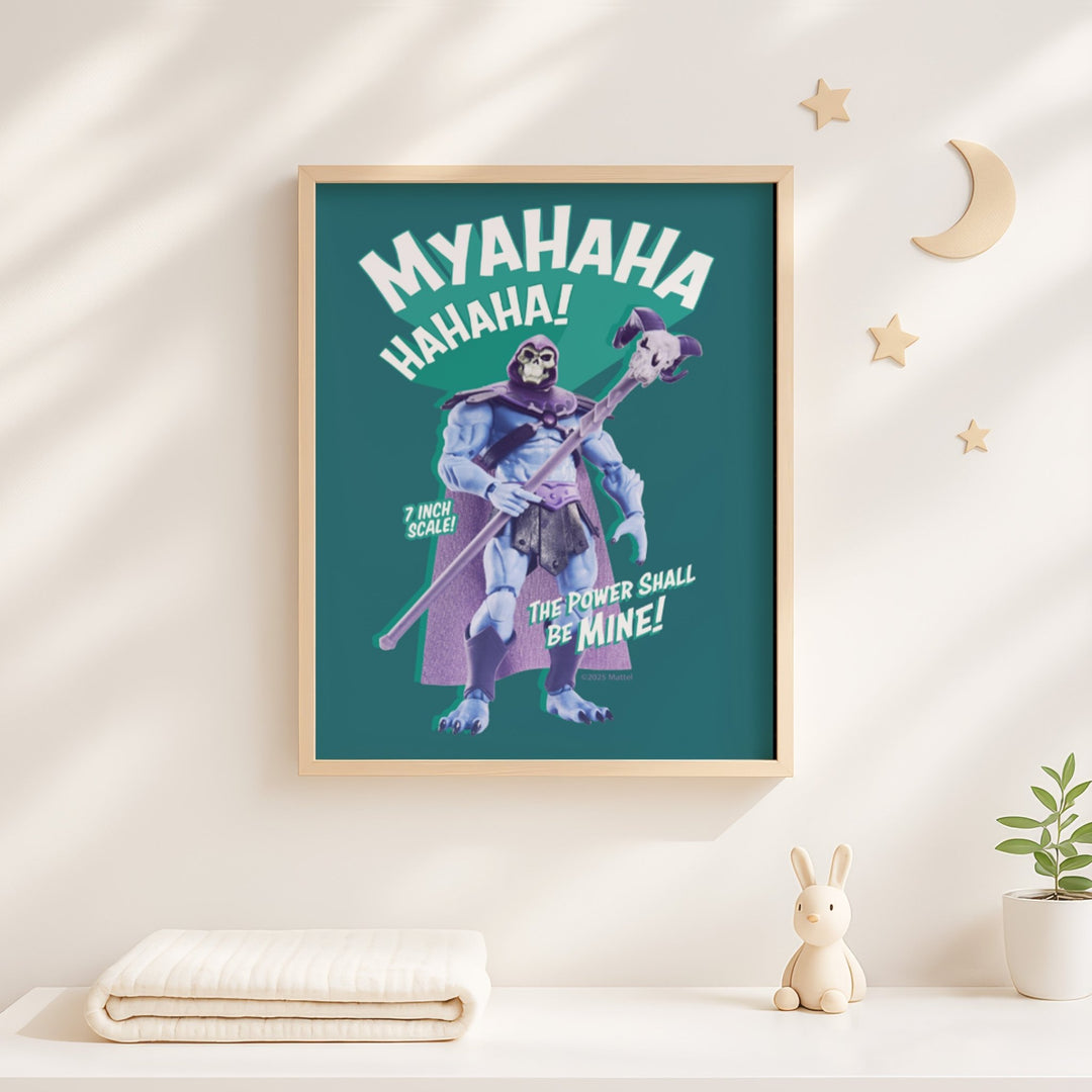 Skeletor Masters of the Universe Toy Box Vintage Print wall - art - picture - poster
