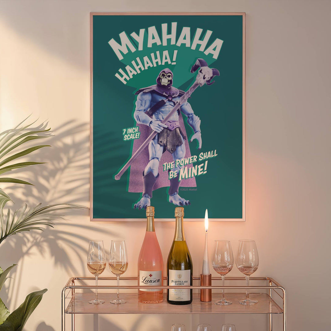 Skeletor Masters of the Universe Toy Box Vintage Print wall - art - picture - poster