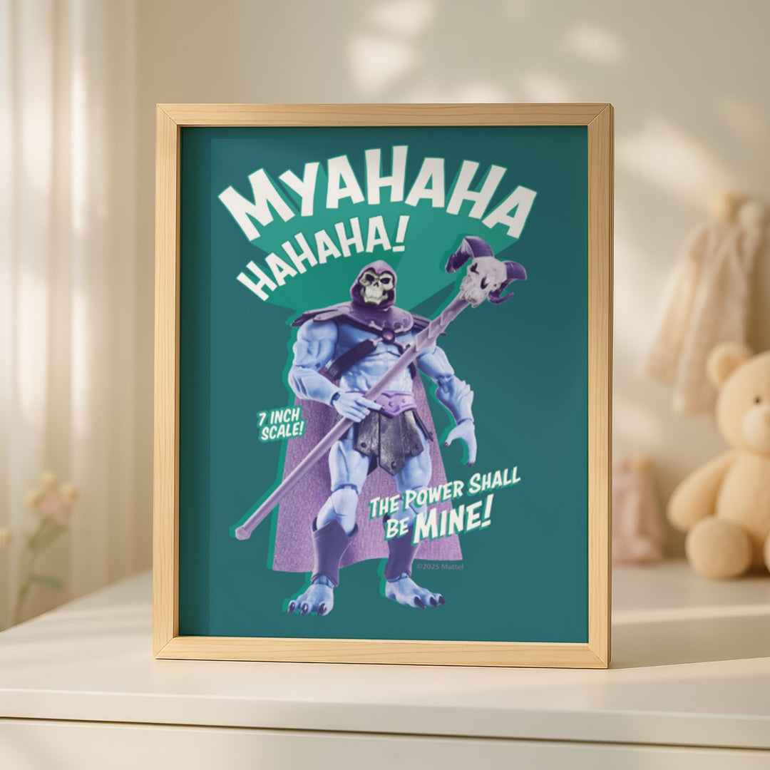 Skeletor Masters of the Universe Toy Box Vintage Print wall - art - picture - poster