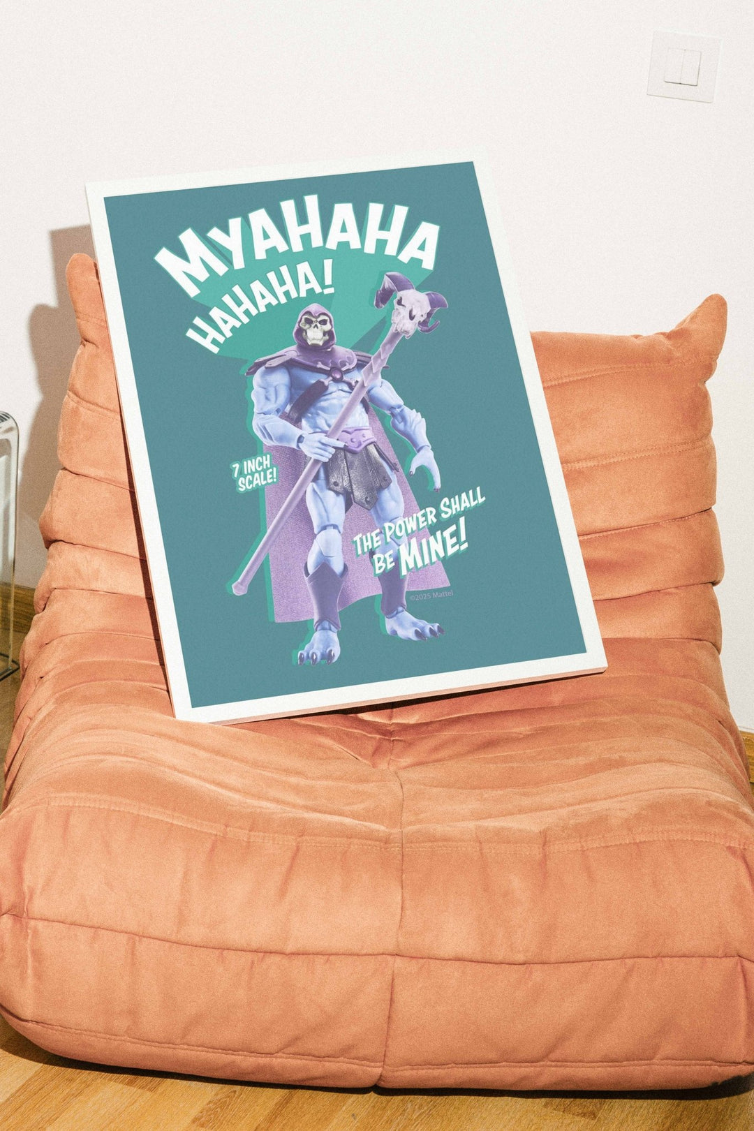 Skeletor Masters of the Universe Toy Box Vintage Print wall - art - picture - poster