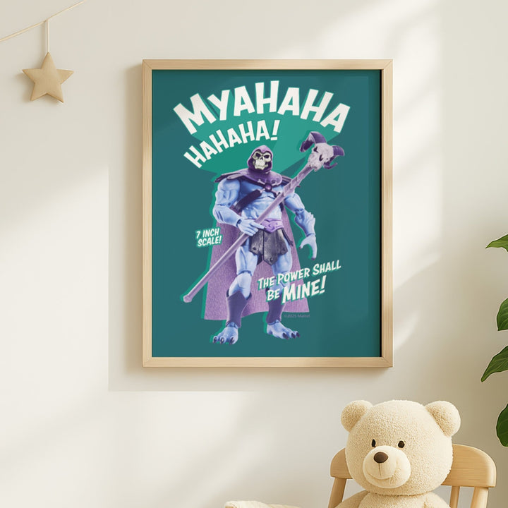 Skeletor Masters of the Universe Toy Box Vintage Print wall - art - picture - poster