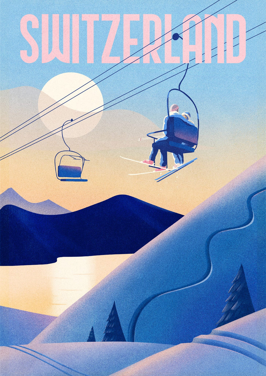 Ski Switzerland By Mark Harrison