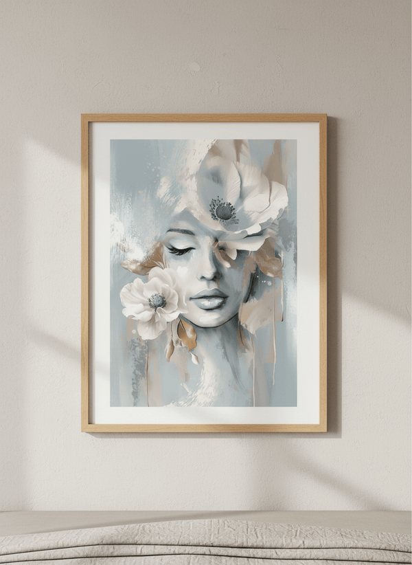 Sky Petal by Bella Eve | Art & Canvas Print