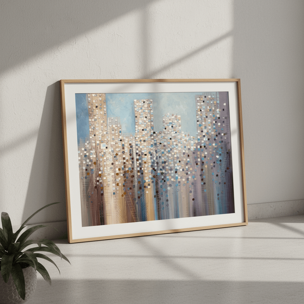 Skyline by Ekaterina Ermilkina wall - art - picture - poster
