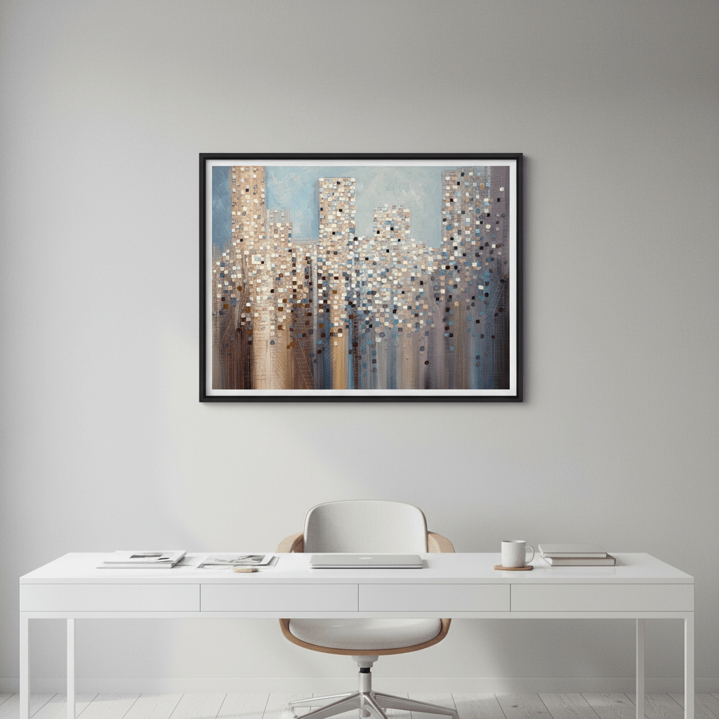 Skyline by Ekaterina Ermilkina wall - art - picture - poster