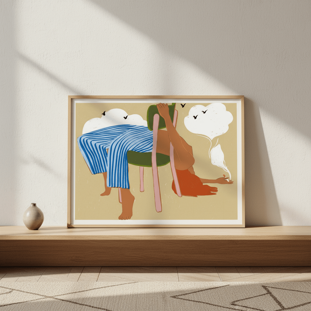 Smoking Up Clouds by 83 Oranges wall - art - picture - poster