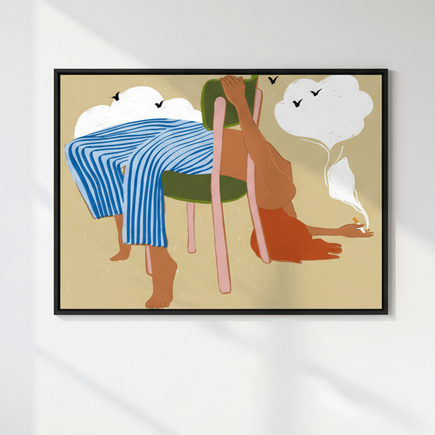 Smoking Up Clouds by 83 Oranges wall - art - picture - poster