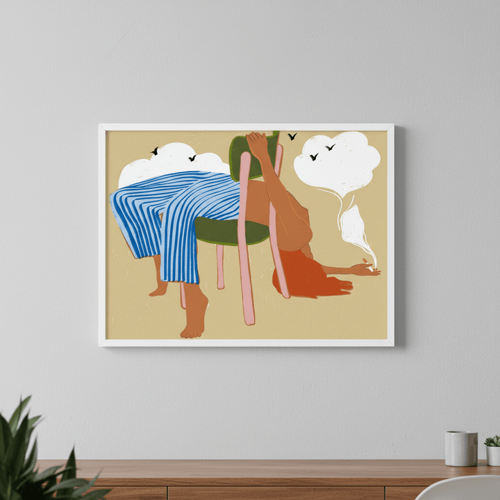 Smoking Up Clouds by 83 Oranges wall - art - picture - poster