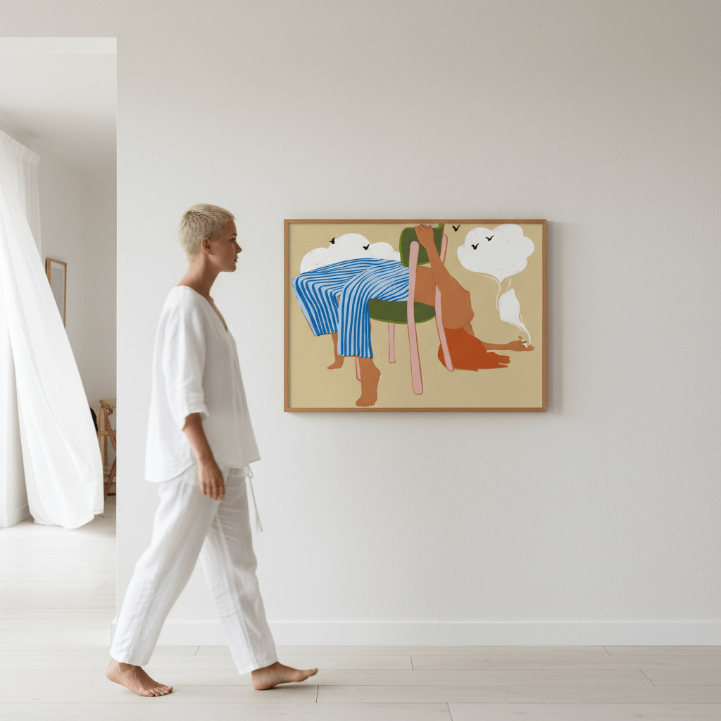Smoking Up Clouds by 83 Oranges wall - art - picture - poster