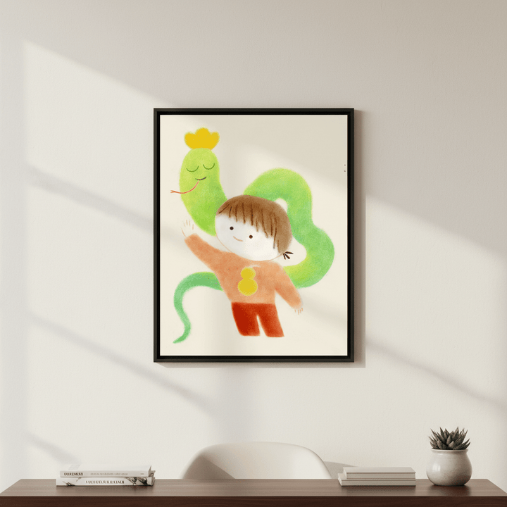 Snake Year by Wensi Zhai wall - art - picture - poster