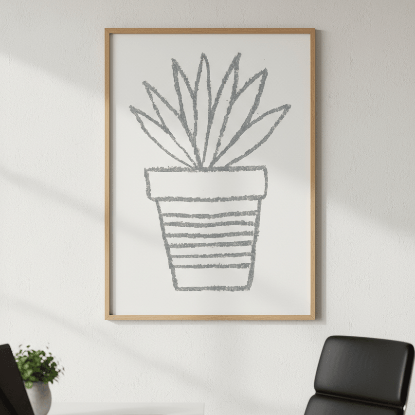 Snakeplant by Silvia Visscher wall - art - picture - poster