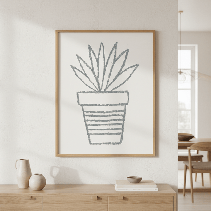 Snakeplant by Silvia Visscher wall - art - picture - poster